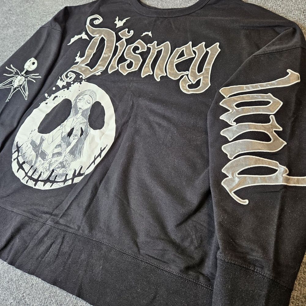 Disney Nightmare Before Christmas Longsleeve Pullover Shirt Black Size 3X